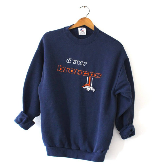 Vintage Other - Vintage Denver Broncos Football NFL Sweatshirt Large